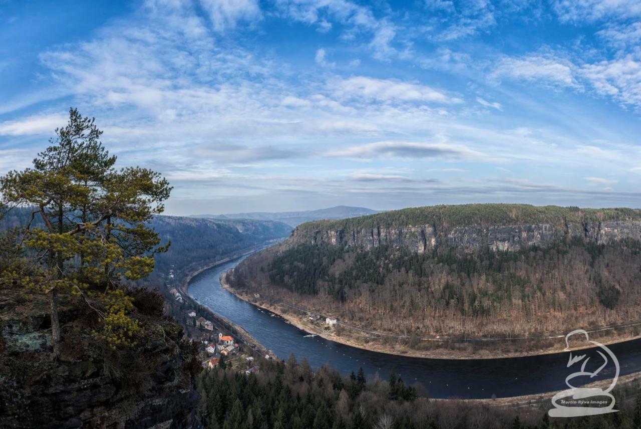 U Kosti - Bohemian Switzerland Apartment Decin Bagian luar foto