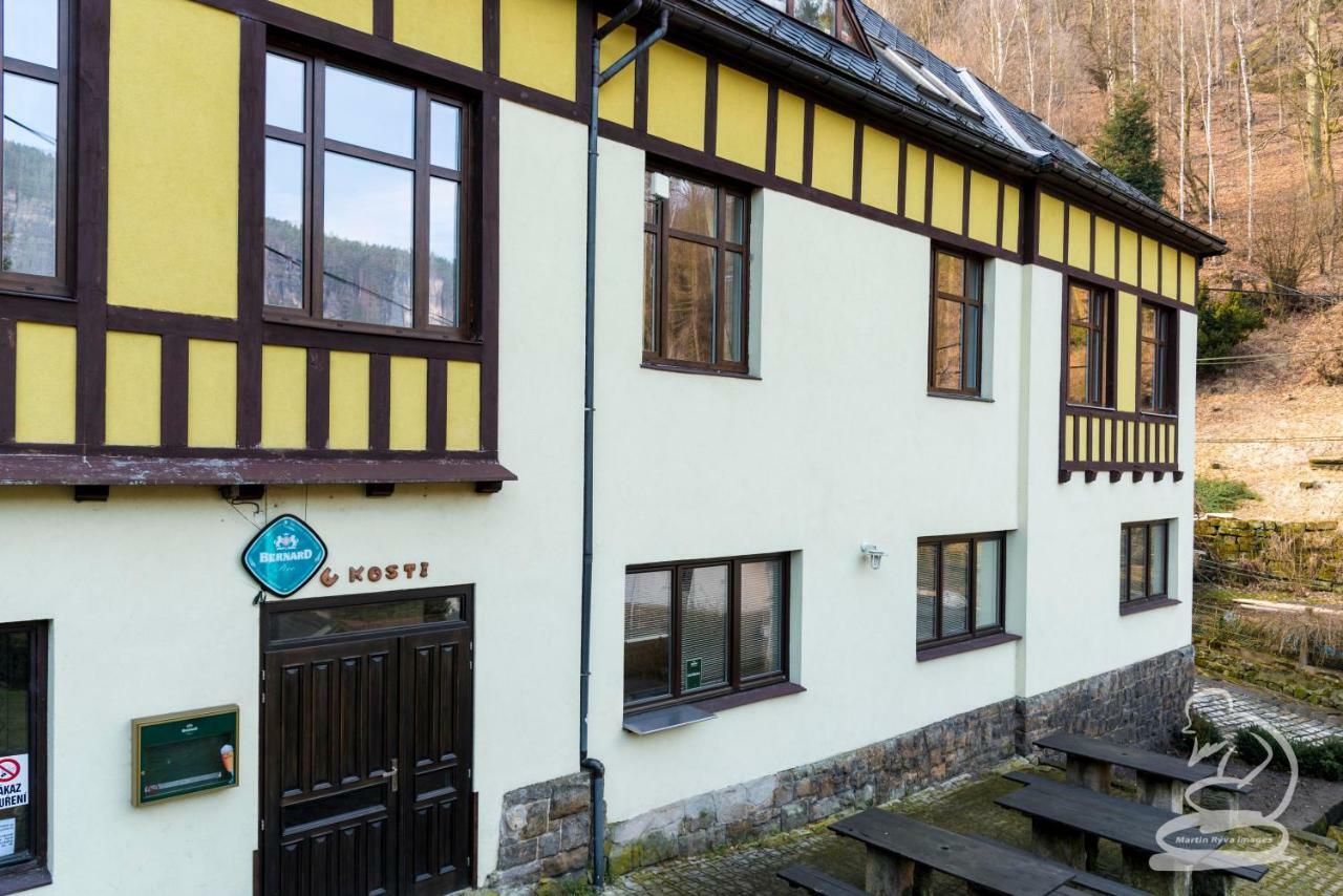 U Kosti - Bohemian Switzerland Apartment Decin Bagian luar foto