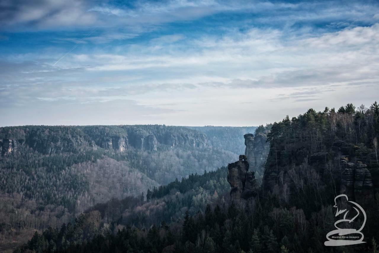 U Kosti - Bohemian Switzerland Apartment Decin Bagian luar foto