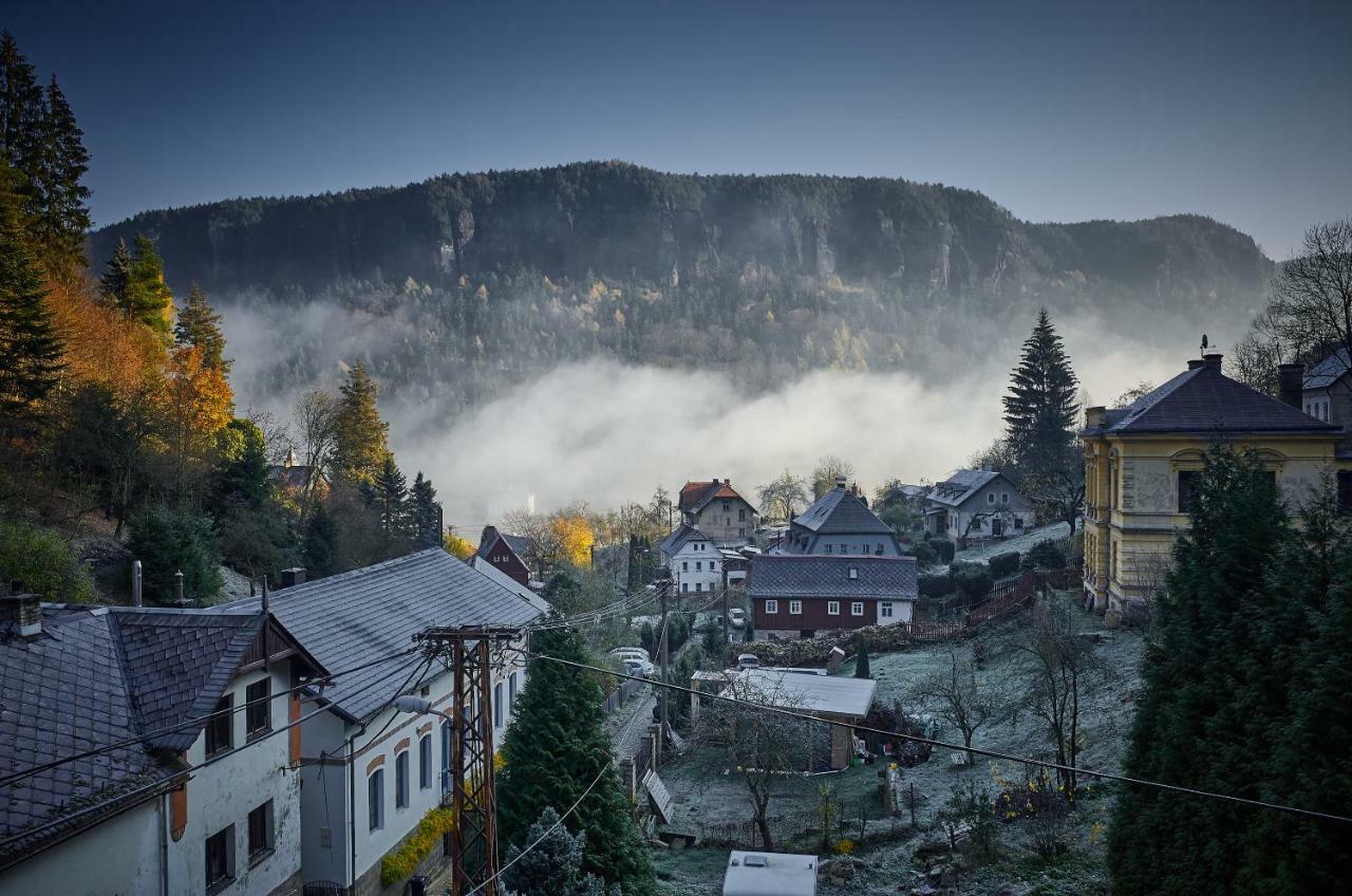 U Kosti - Bohemian Switzerland Apartment Decin Bagian luar foto